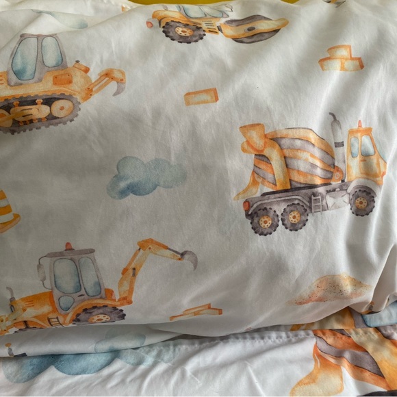 Full size construction tractor sheet set - Picture 2 of 3